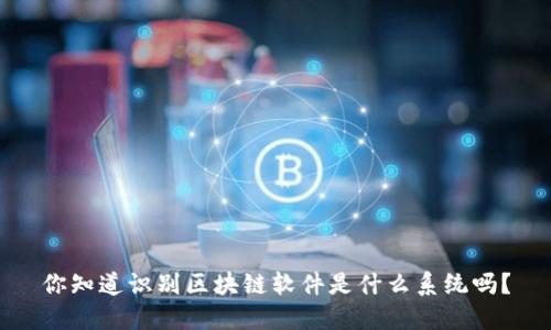 你知道识别区块链软件是什么系统吗？