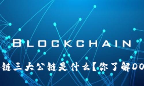 “区块链三大公链是什么？你了解DOT吗？”