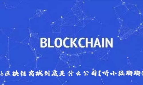 b区块链商城到底是什么公司？听小编聊聊！