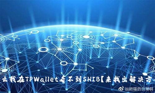 为什么我在TPWallet看不到SHIB？来找出解决方案吧！
