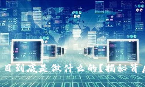 区块链国际项目到底是做什么的？揭秘背后的工作内容！