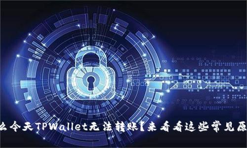 为什么今天TPWallet无法转账？来看看这些常见原因吧！