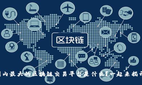 想知道国内最大的区块链交易平台是什么？一起来揭开谜底吧！