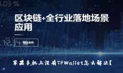 苹果手机上没有TPWallet怎么解决？