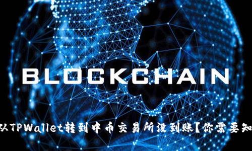 为什么从TPWallet转到中币交易所没到账？你需要知道的事！