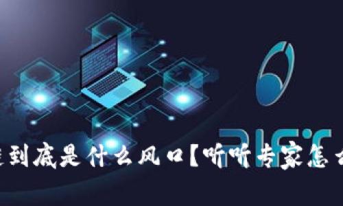 区块链到底是什么风口？听听专家怎么说吧！