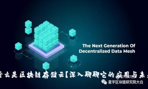 什么是区块链存储云？深入聊聊它的应用与未来