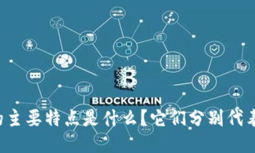 区块链的主要特点是什么？它们分别代表了什么？