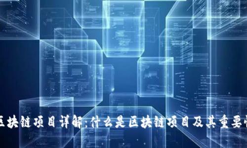 区块链项目详解：什么是区块链项目及其重要性